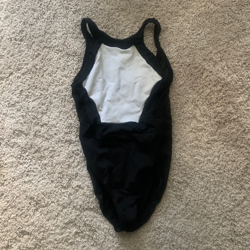 Black and White ballet leotard